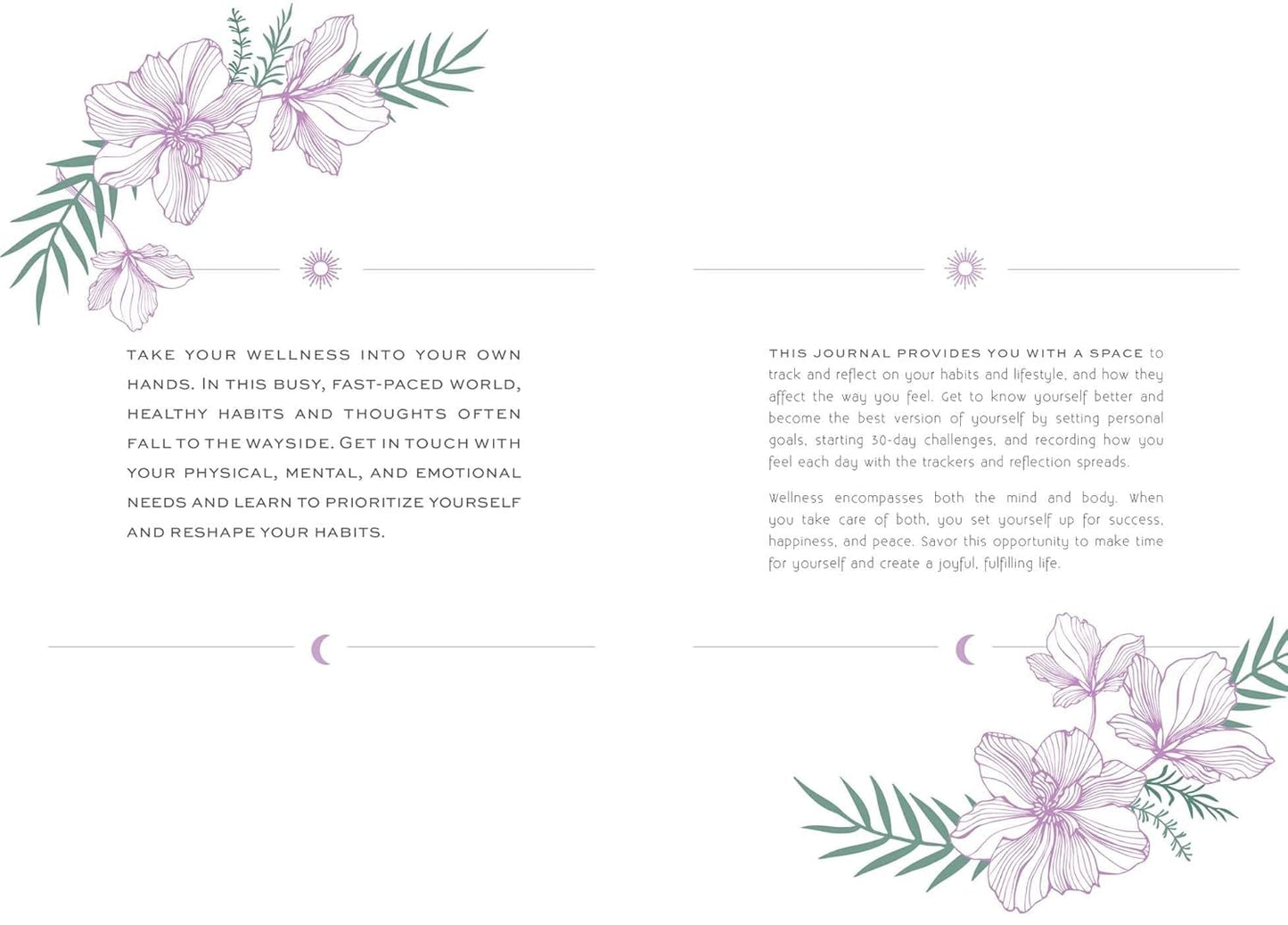 Wellness: A Day & Night Reflection Journal