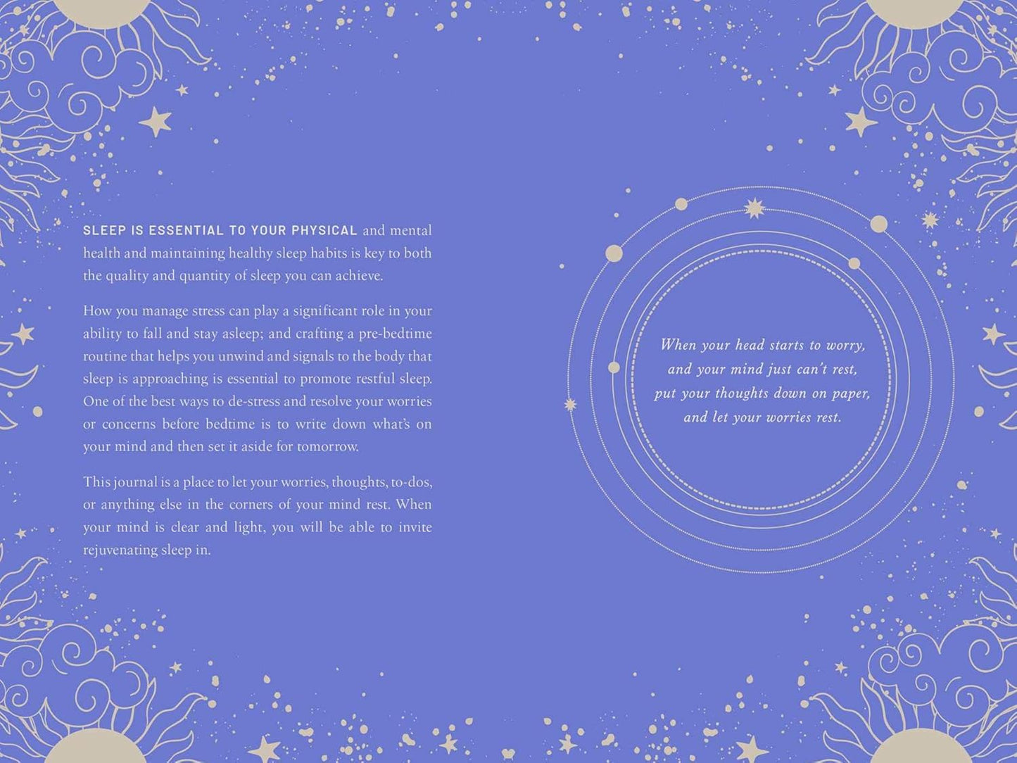 Sleep: A Restful Mind Journal