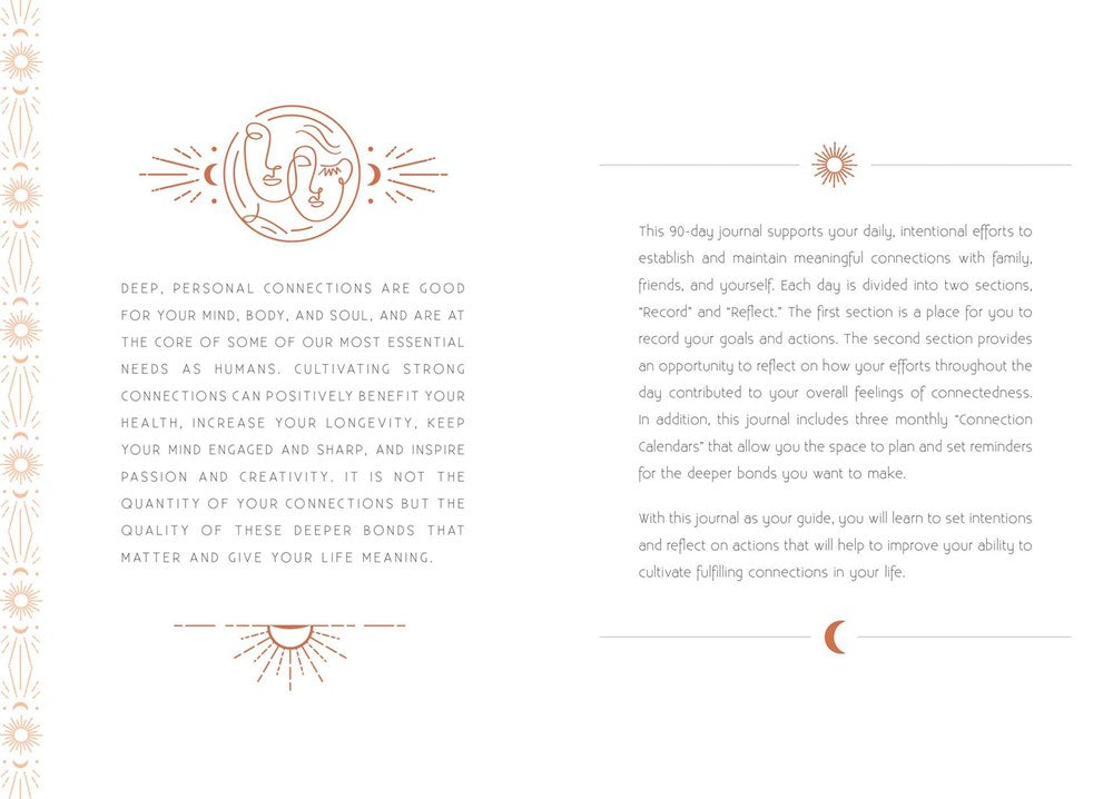 Connection: A Day & Night Reflection Journal