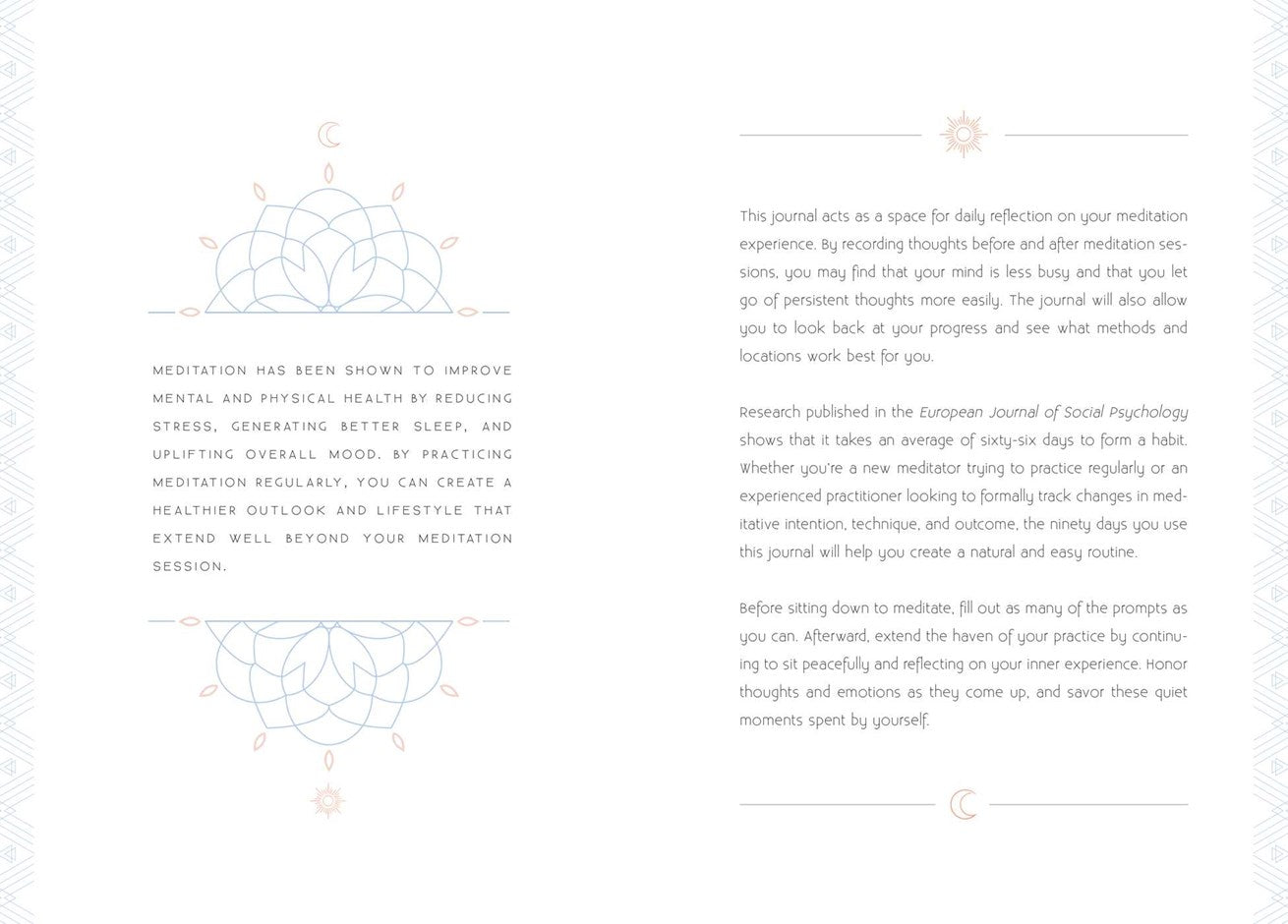 Meditation: A Day & Night Reflection Journal