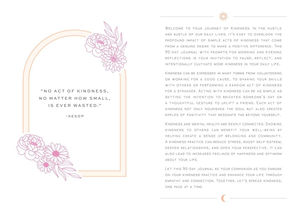 Kindness: A Day & Night Reflection Journal