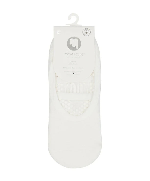Ballet Non Slip Grip Socks | Ivory