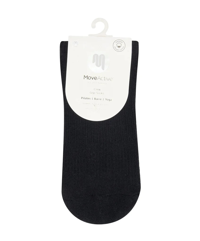 Crew Non Slip Grip Socks | Vintage Black