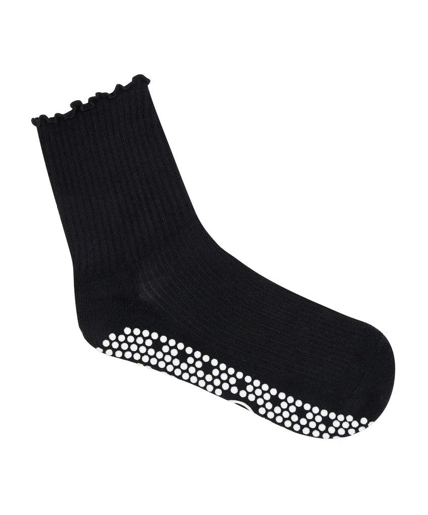 Crew Non Slip Grip Socks | Vintage Black