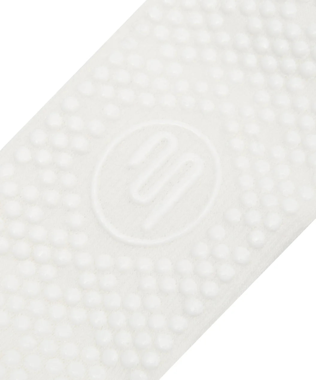 Quarter Crew Non Slip Grip Socks | Snow Ruffle