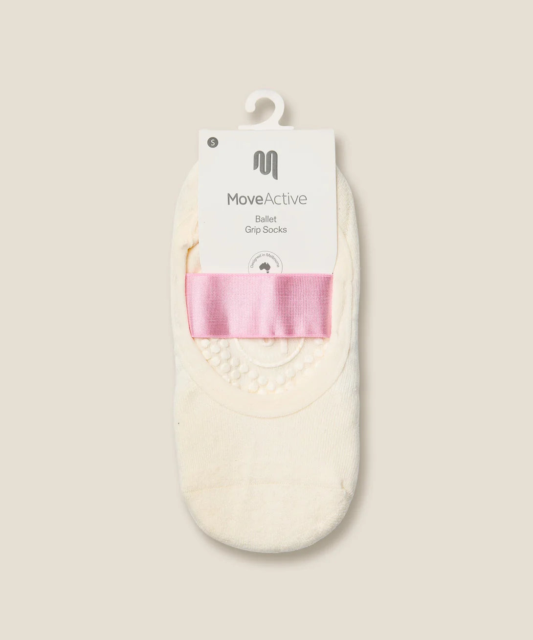 Ballet Non Slip Grip Socks | Satin Sandy