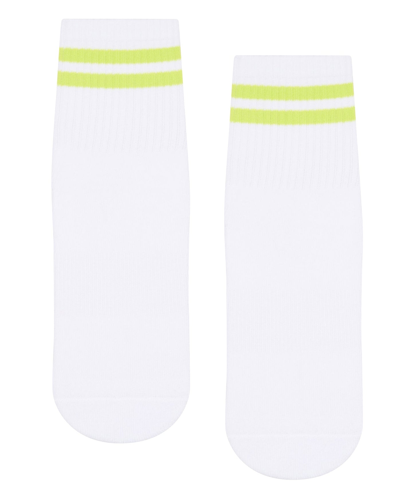 Crew Non Slip Grip Socks | Lime Stripe