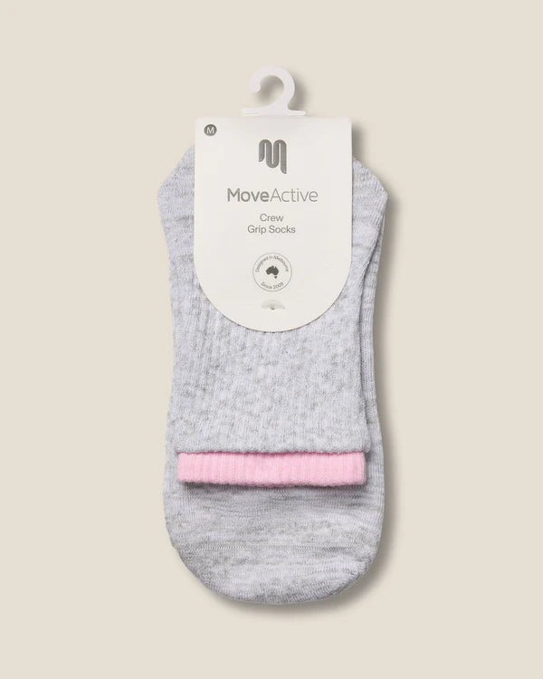 Crew Grip Socks | Layer Grey