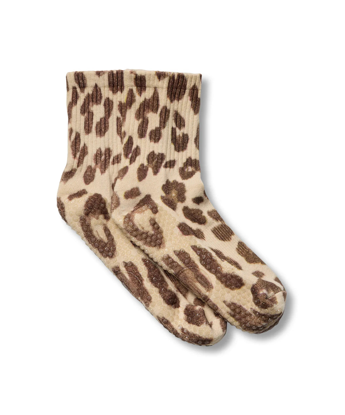 Crew Non Slip Grip Socks | Leopard