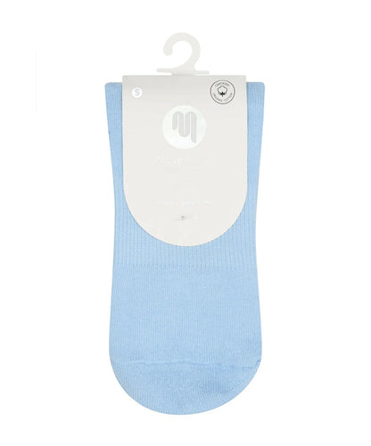 Crew Non Slip Grip Socks | Powder Blue