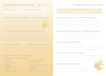 Healing: A Day & Night Reflection Journal