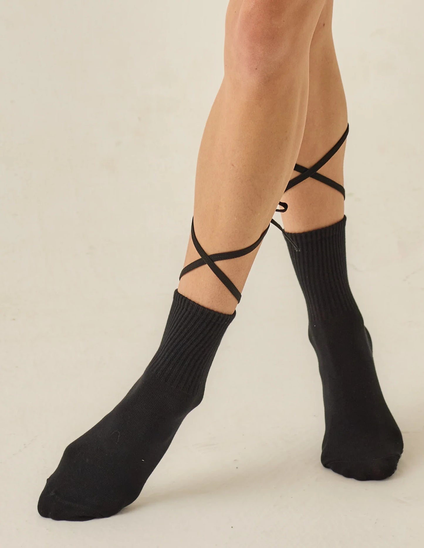 The Nina Grip Sock | Black