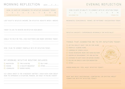 Intuition: A Day & Night Reflection Journal