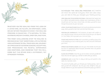 Healing: A Day & Night Reflection Journal