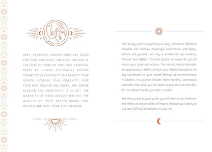 Connection: A Day & Night Reflection Journal