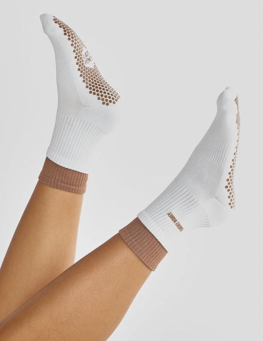 The Stack Grip Sock | Tan