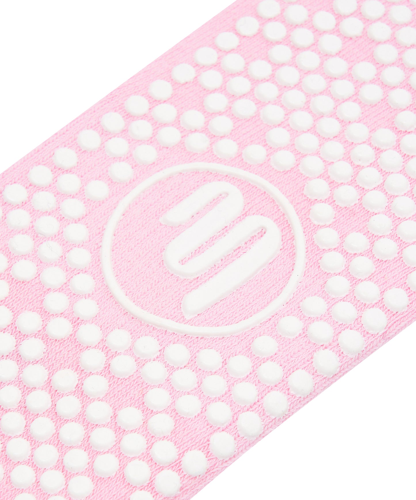 Crew Non Slip Grip Socks - Ribbed Sporty Pink