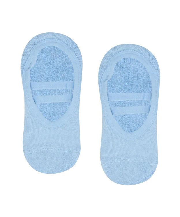 Ballet Non Slip Grip Socks | Powder Blue