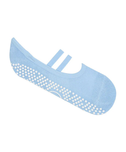 Ballet Non Slip Grip Socks | Powder Blue