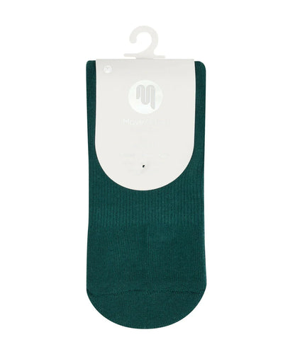 Crew Non Slip Grip Socks | Forest Green