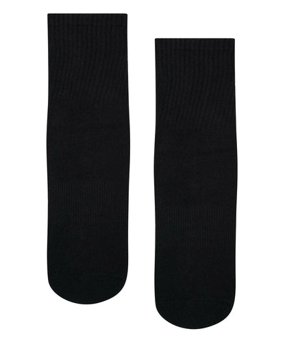 Crew Non Slip Grip Socks | Whimsy Bow Black