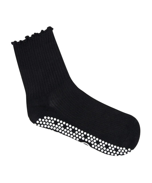 Crew Non Slip Grip Socks | Vintage Black