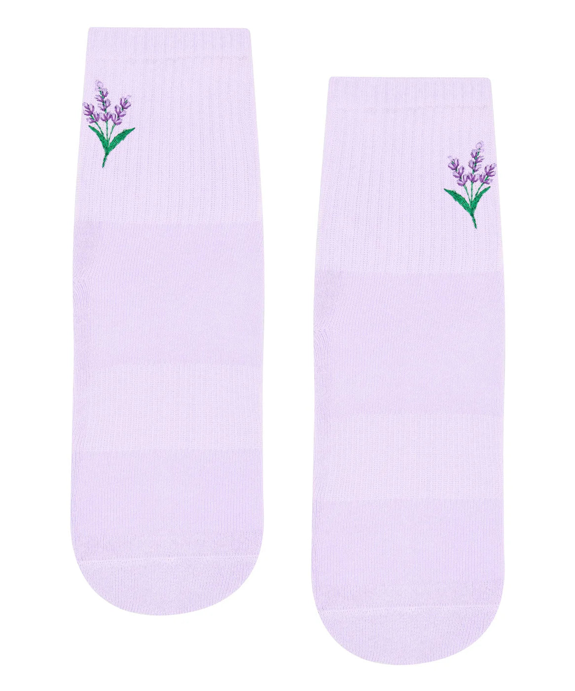 Crew Non Slip Grip Socks | Lavender Haze