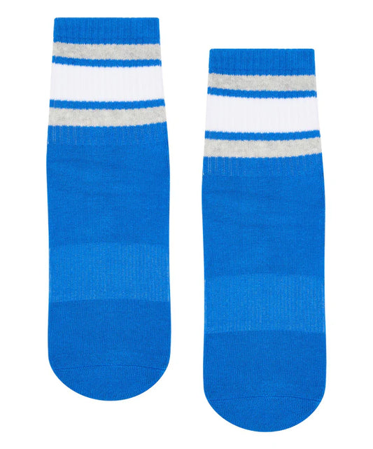 Crew Non Slip Grip Socks | Electric Dreams Stripe
