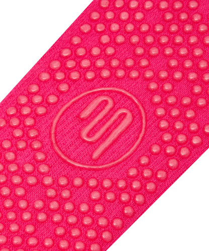 Scrunch Non Slip Grip Socks | Neon Pink