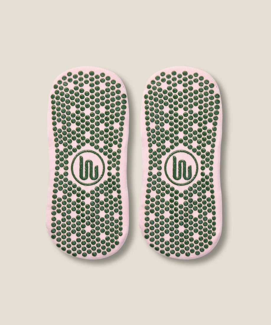 Ballet Non Slip Grip Socks | Petal Pine