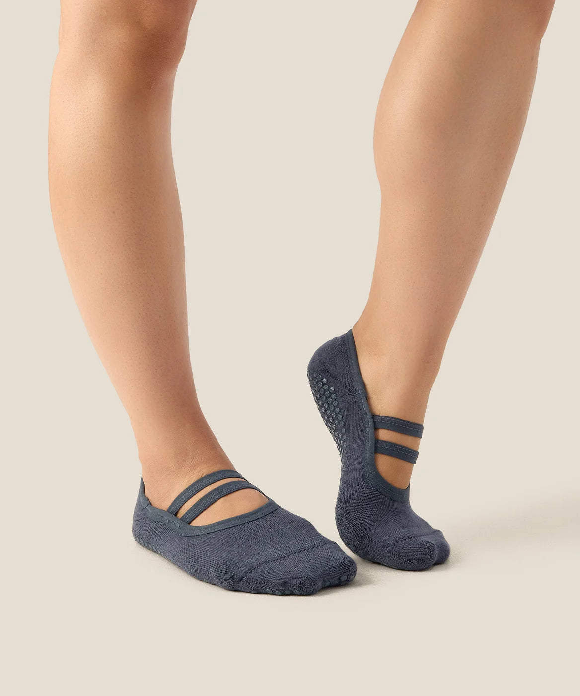 Ballet Non Slip Grip Socks | French Navy