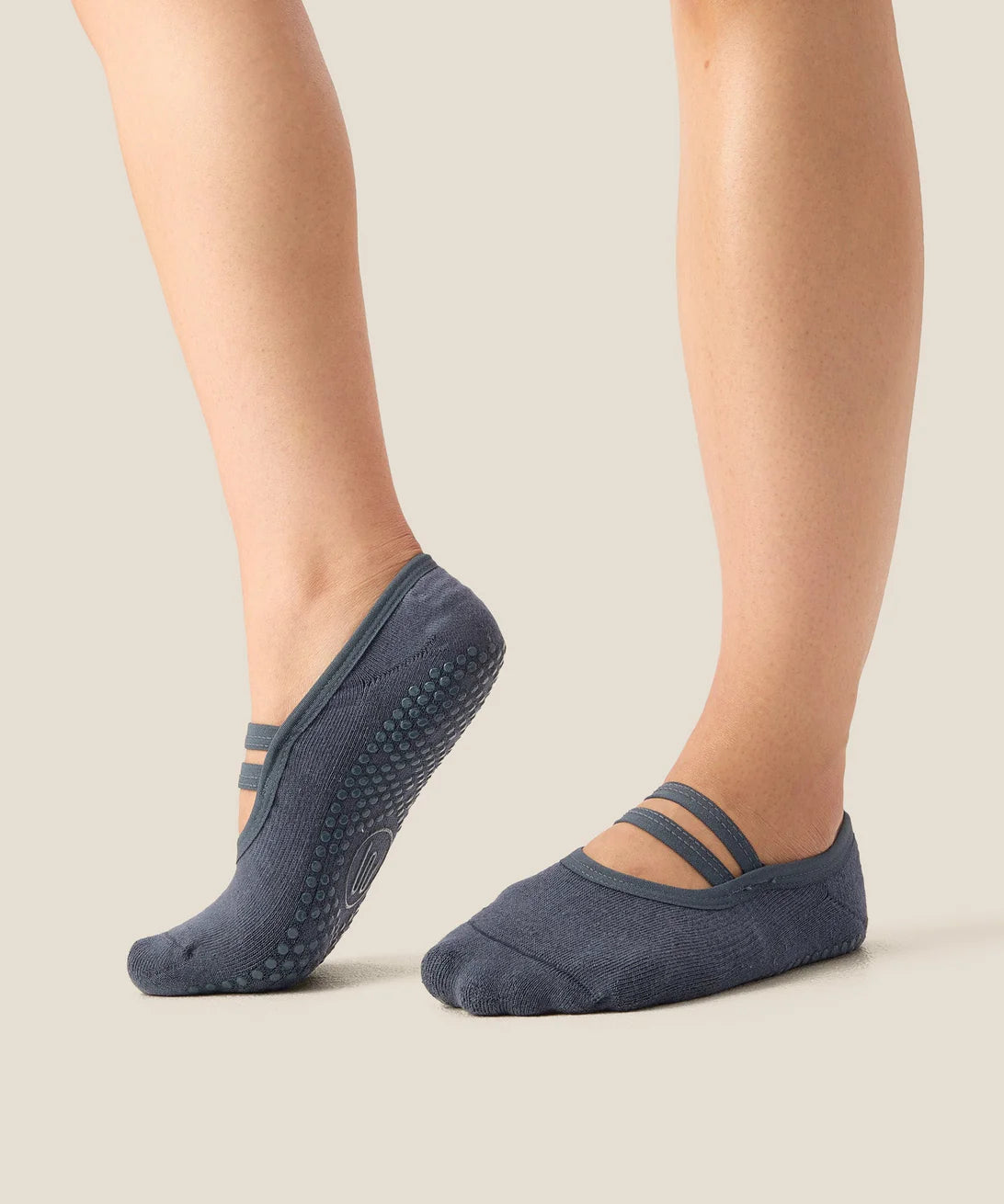 Ballet Non Slip Grip Socks | French Navy