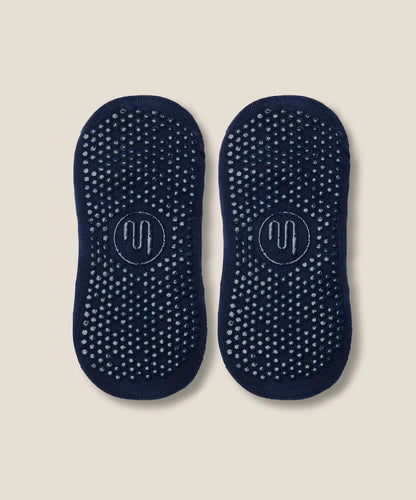Ballet Non Slip Grip Socks | Cross Navy