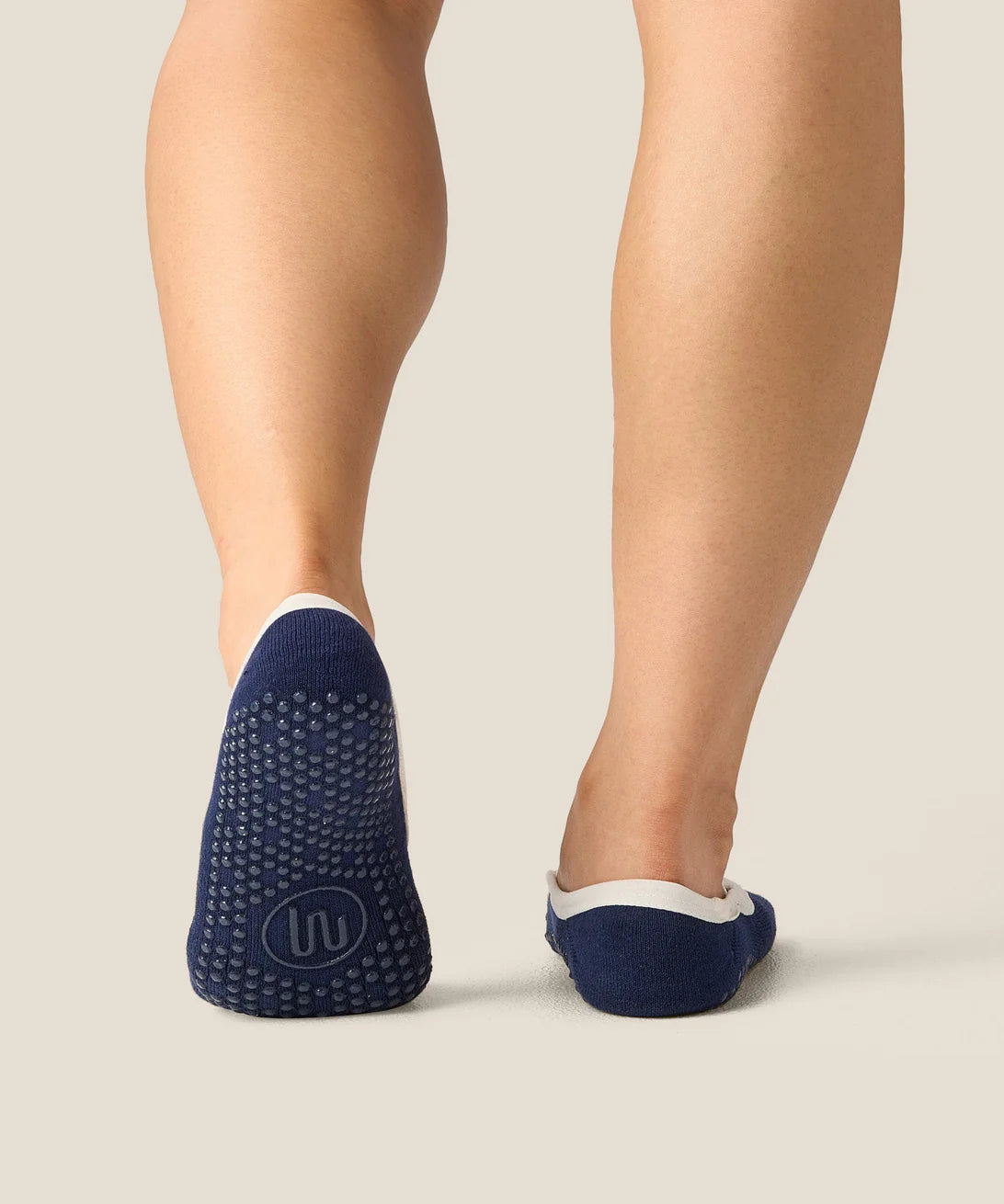 Ballet Non Slip Grip Socks | Cross Navy