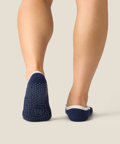 Ballet Non Slip Grip Socks | Cross Navy