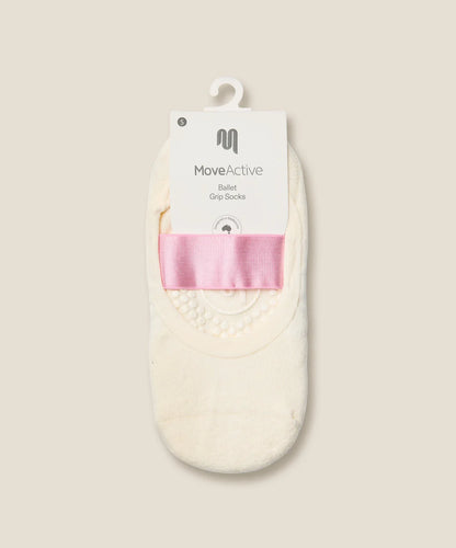 Ballet Non Slip Grip Socks | Satin Sandy