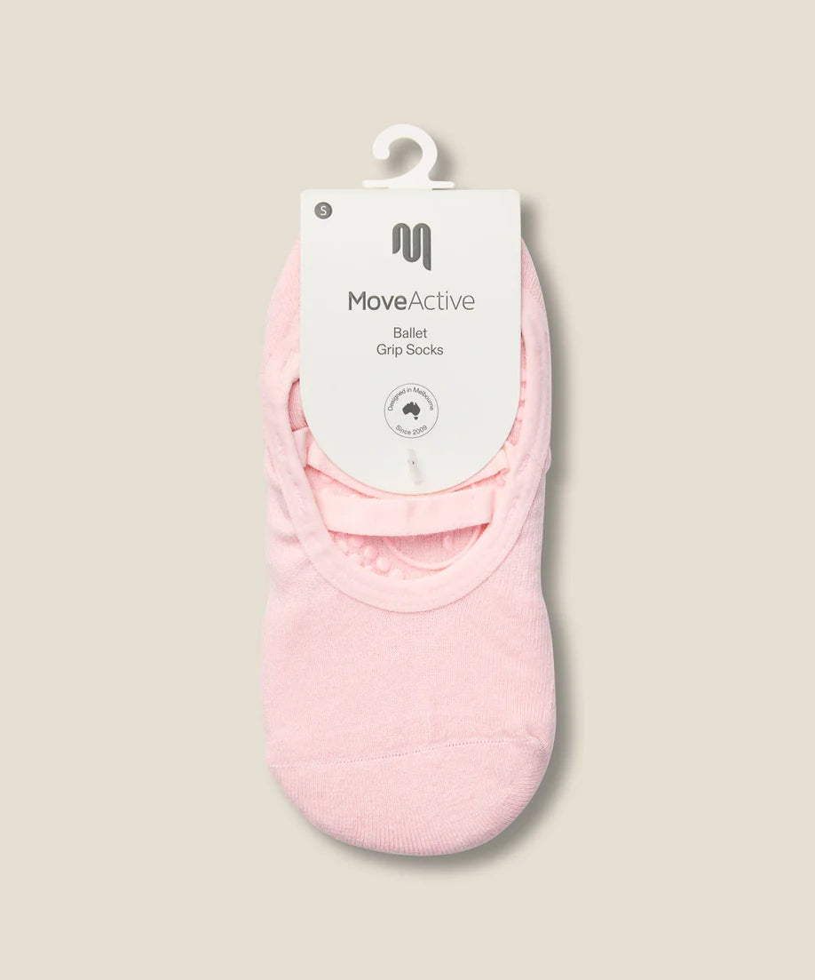 Ballet Non Slip Grip Socks | Sweet Pink