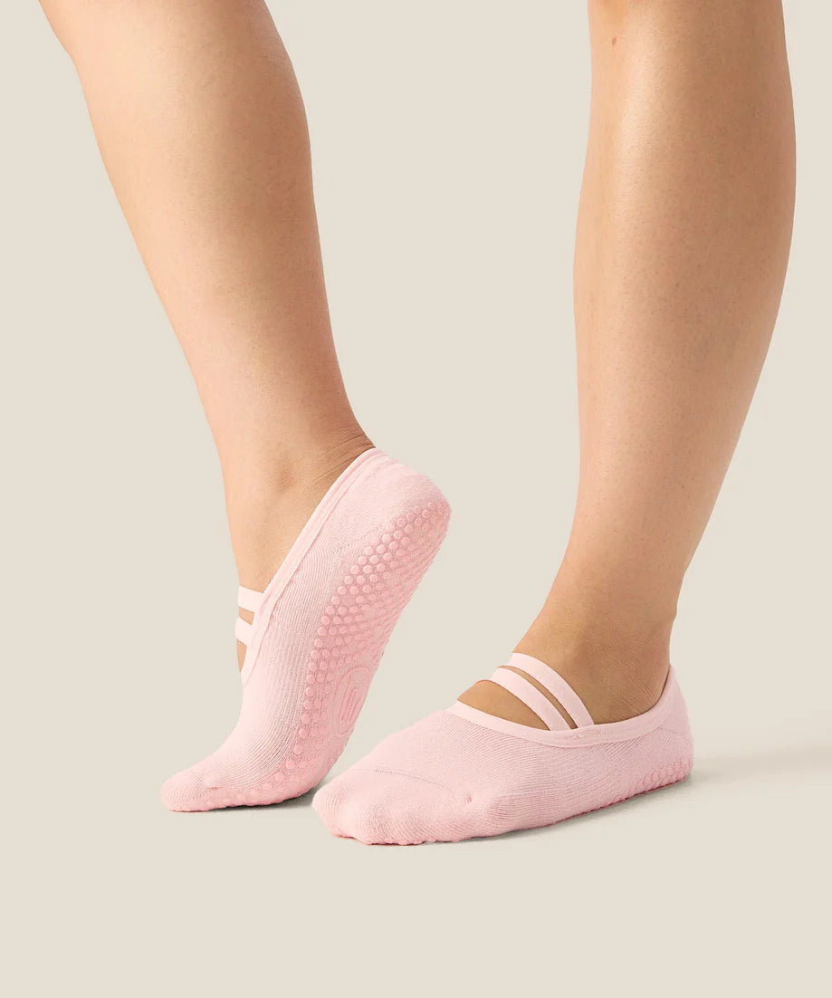 Ballet Non Slip Grip Socks | Sweet Pink