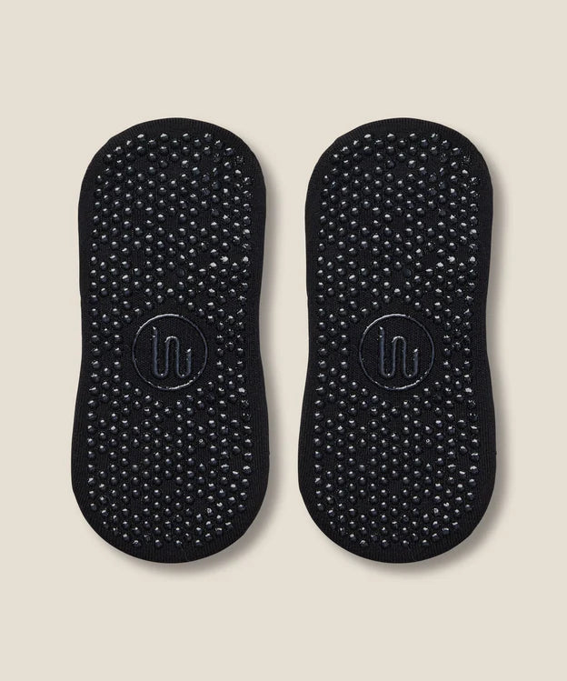 Low Rise Grip Socks | Gem Black
