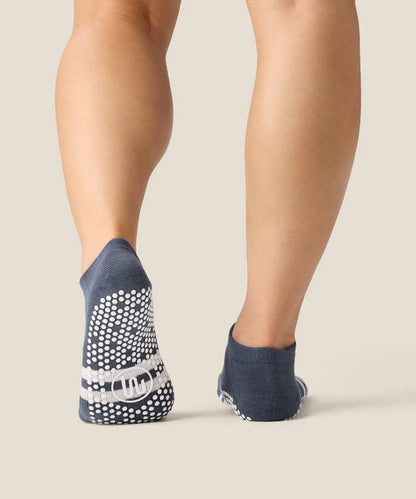 Low Rise Grip Socks | French Navy