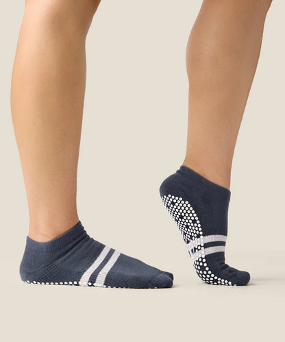 Low Rise Grip Socks | French Navy