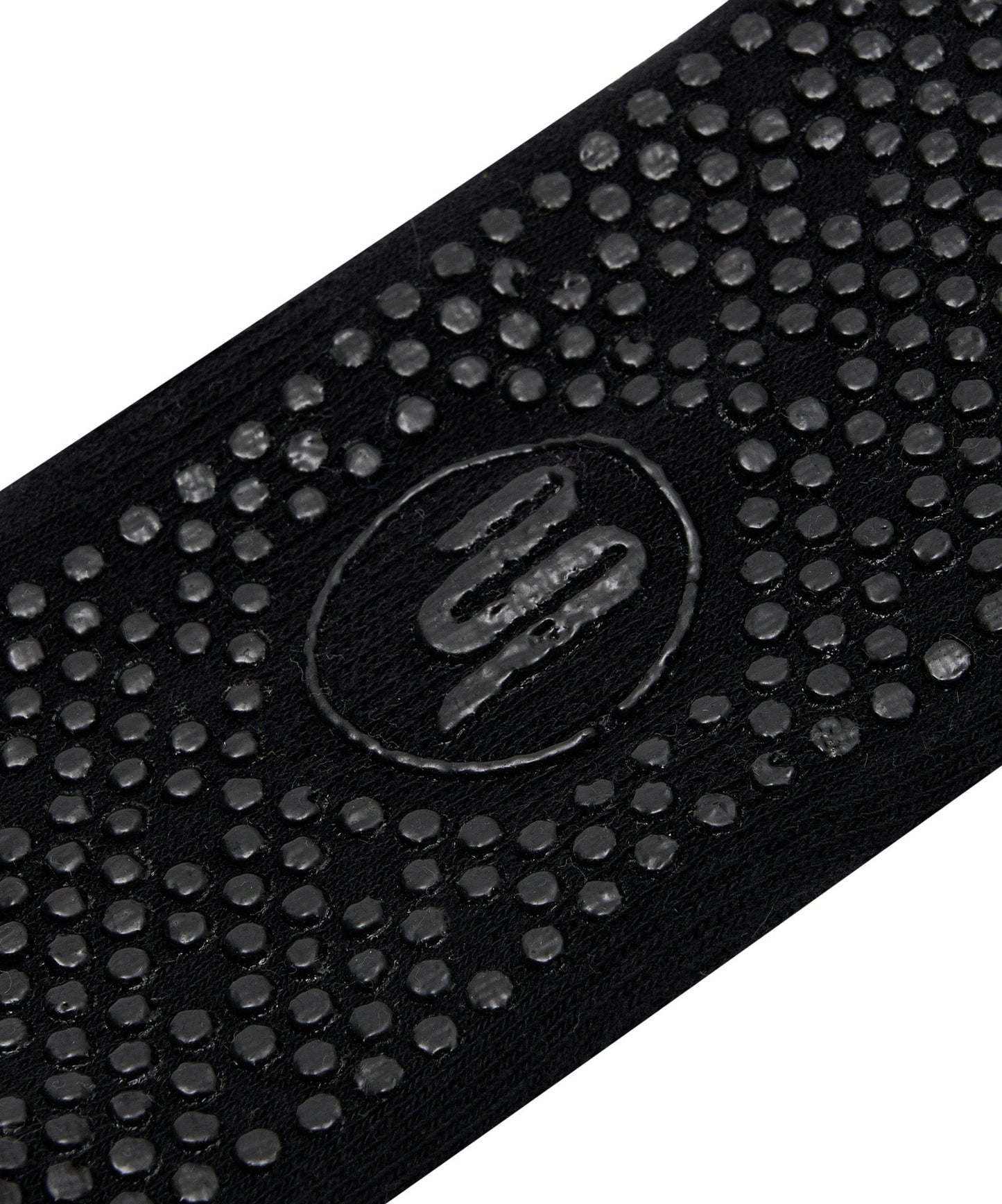 Luxe Mesh Low Rise Grip Socks - Spotty Mesh Black