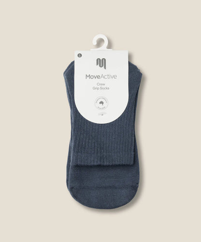 Crew Non Slip Grip Socks | French Navy