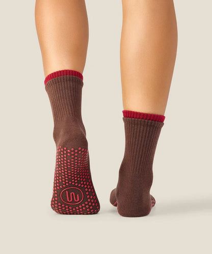 Crew Grip Socks | Layer Espresso