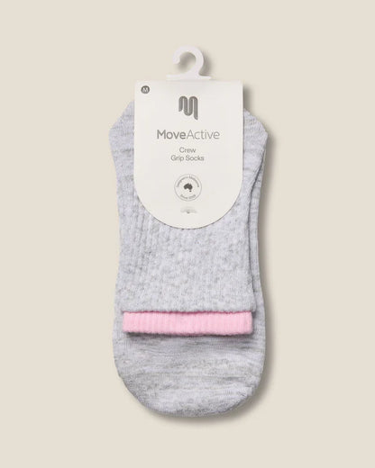 Crew Grip Socks | Layer Grey