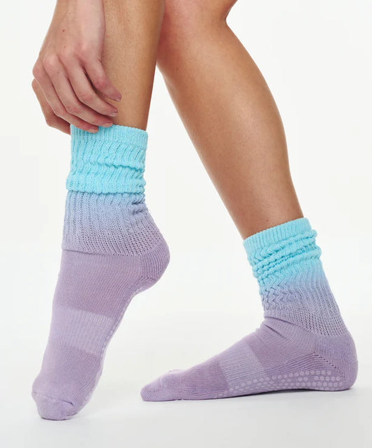 Scrunch Non Slip Grip Socks | Flashdance