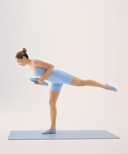 Ballet Non Slip Grip Socks | Powder Blue