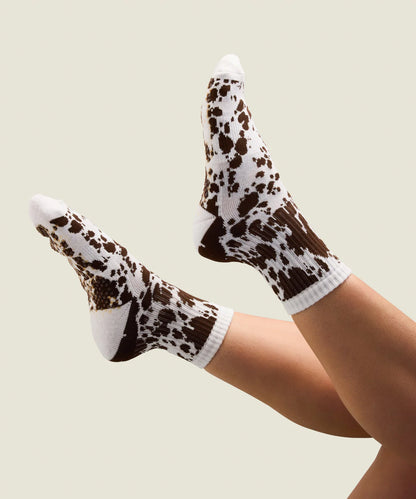 Crew Non Slip Grip Socks | Dolly Spots