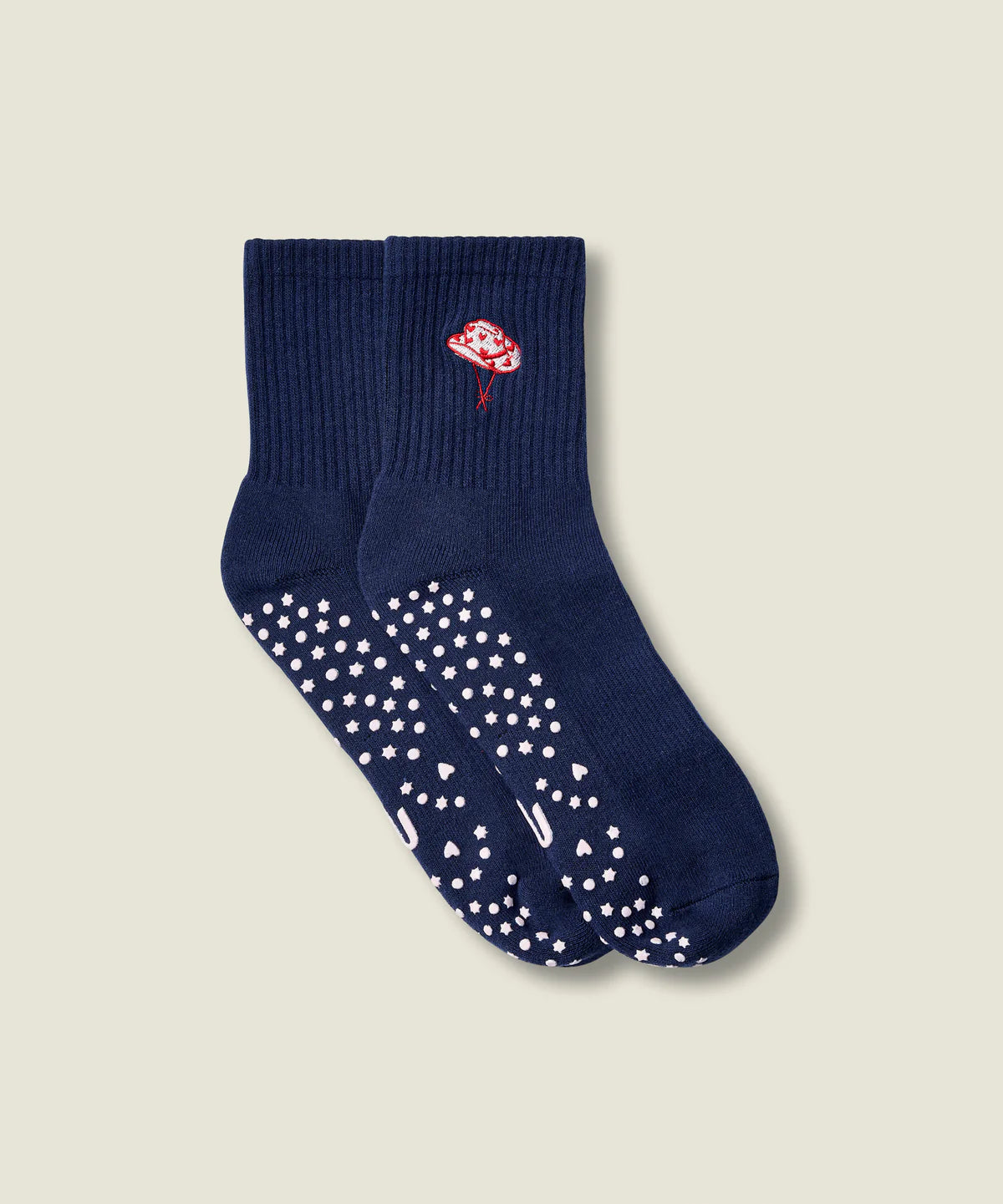 Crew Non Slip Grip Socks | Howdy Hearts Ink