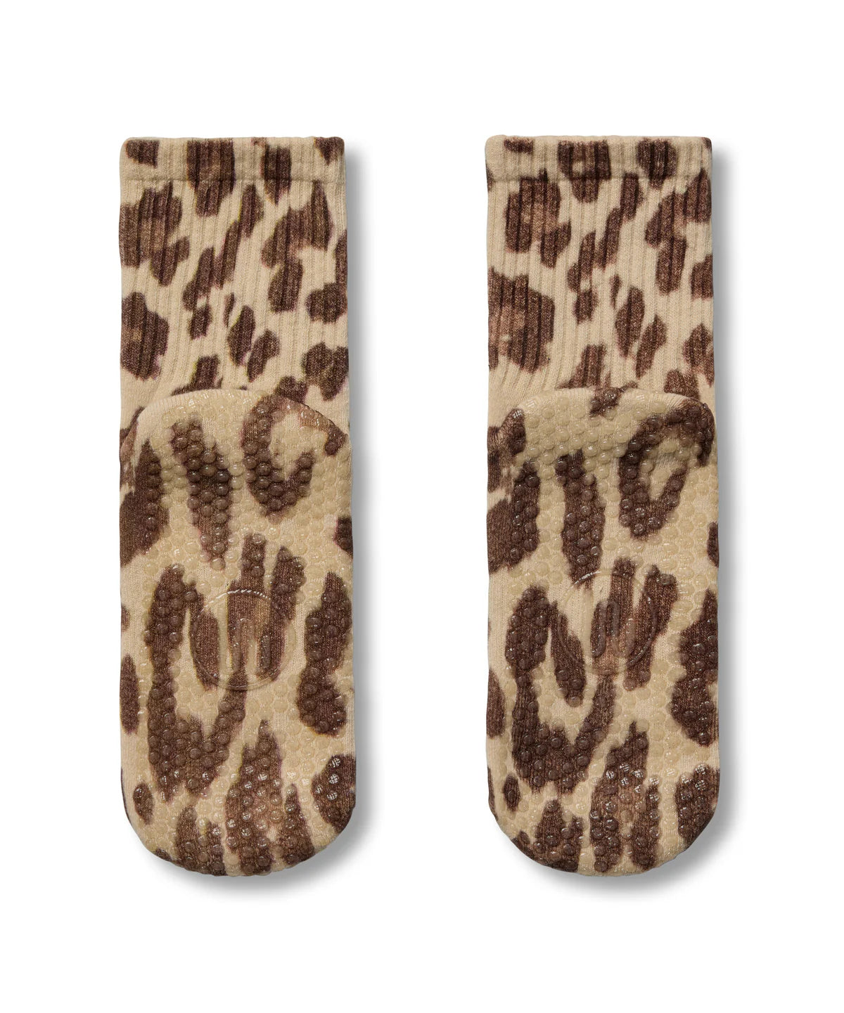 Crew Non Slip Grip Socks | Leopard